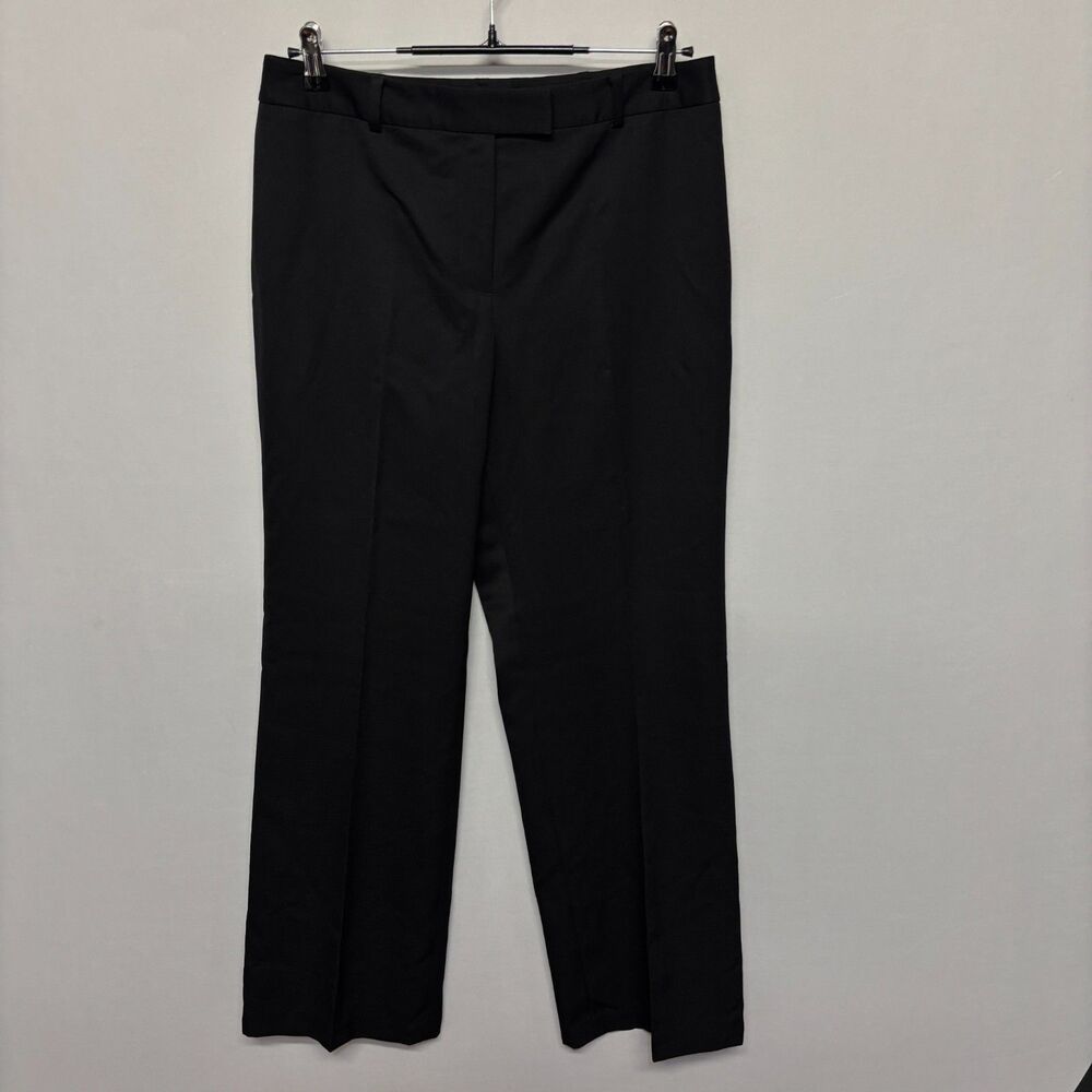 Brooks Brothers 346 Women Wool Caroline Fit Dress Pants Size 10 Black D135 -9